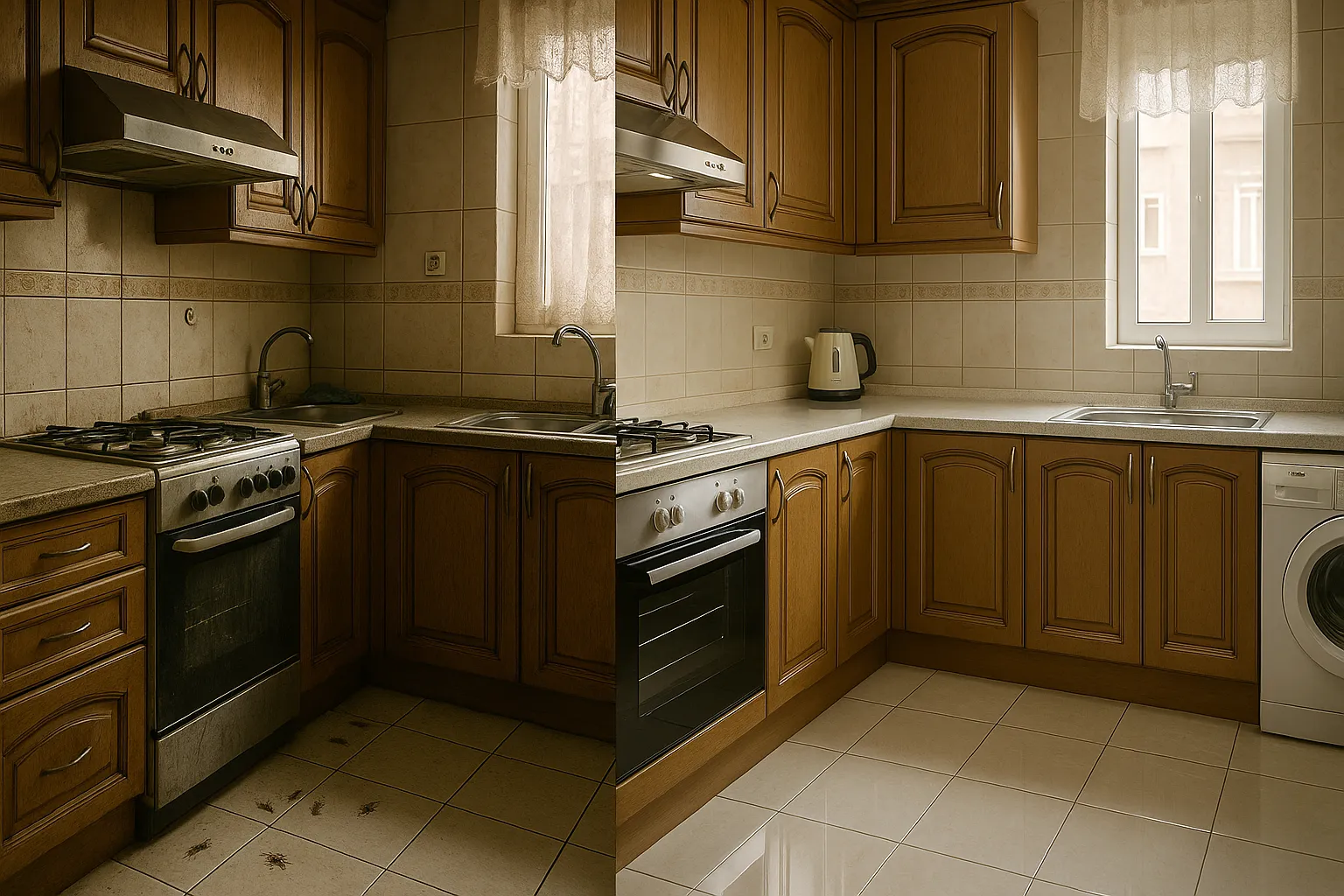 نکات مهم قبل از سمپاشی آشپزخانه