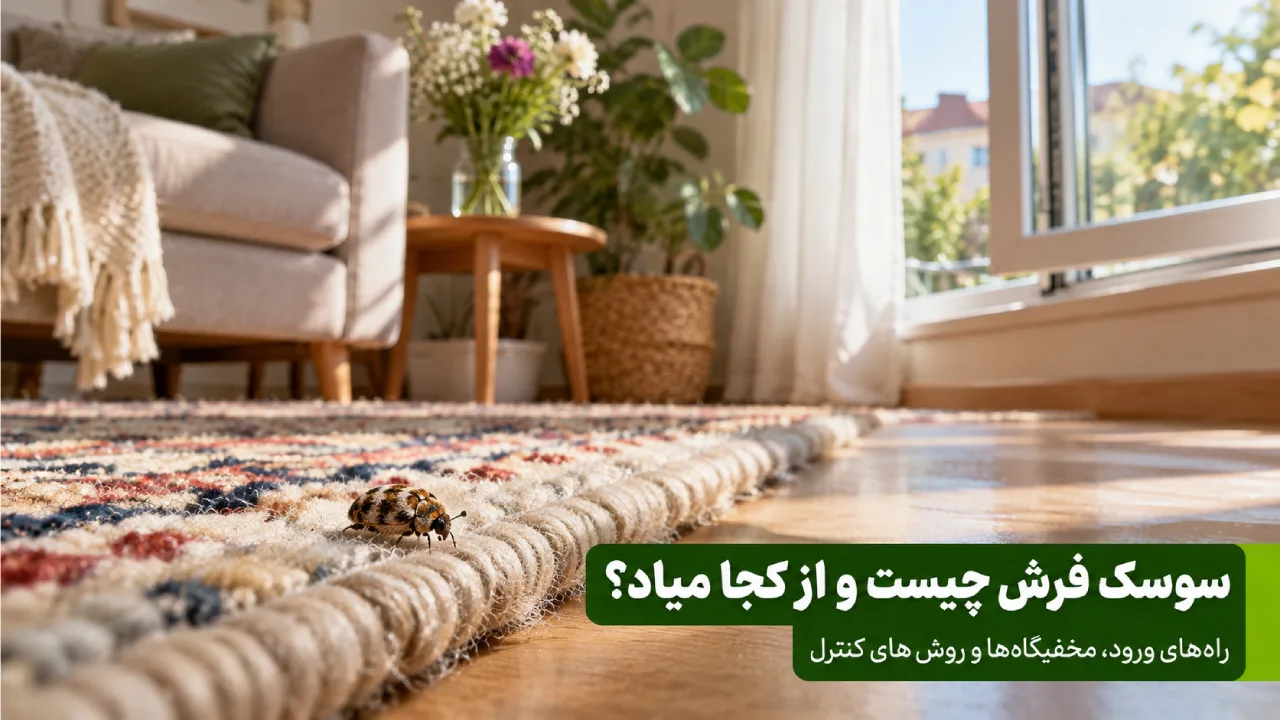 سوسک فرش چیست و از کجا میاد؟